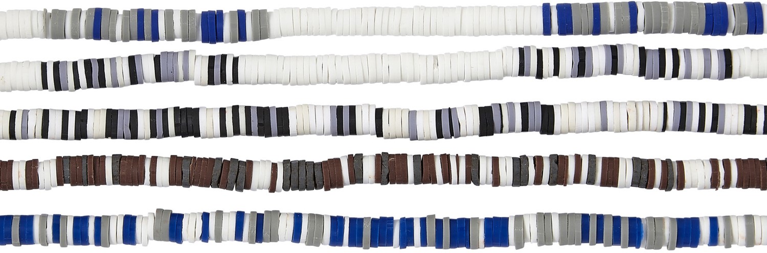 5MM Fimo Bead With Color Necklace Assorted ZNK5917