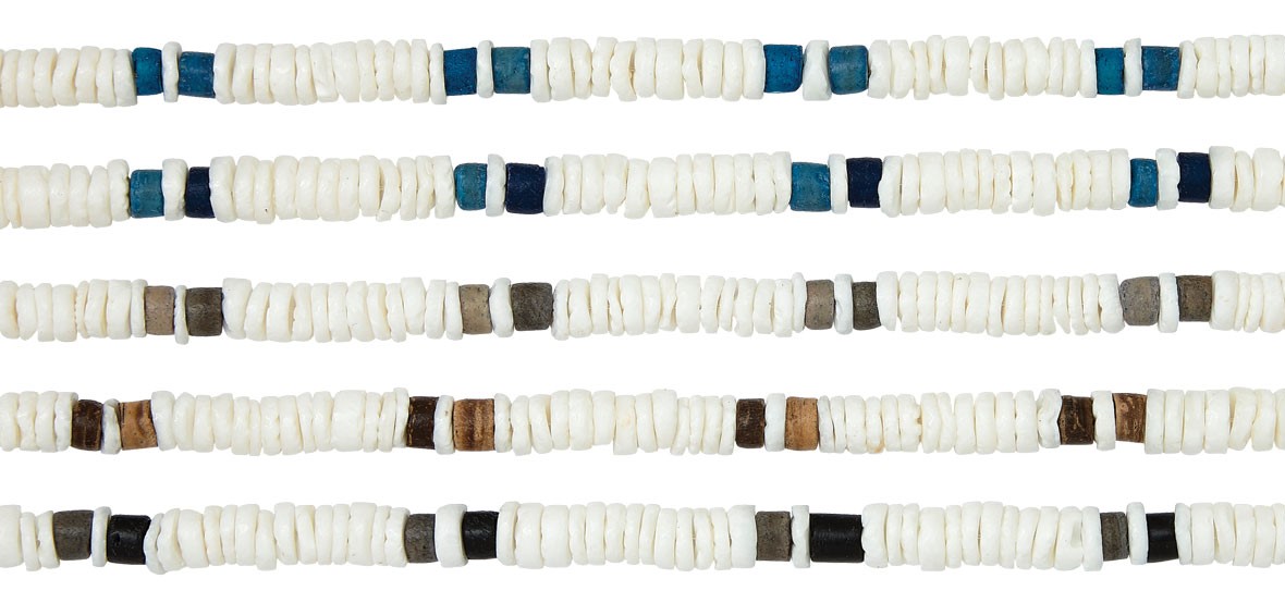 Litob Shell With 2 Coco Patterns Necklace Assorted ZNK5922