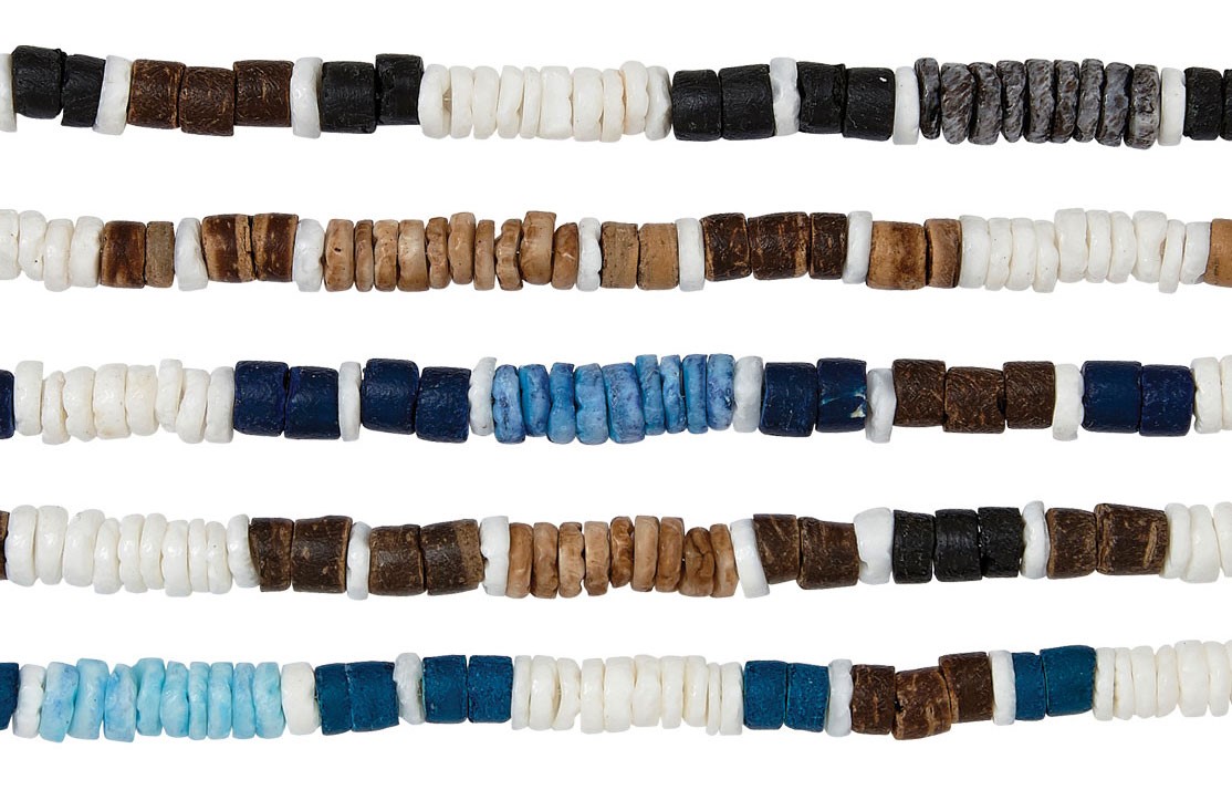 Litob With Coco-Dyed Shell Pattern Necklace Assorted ZNK5925