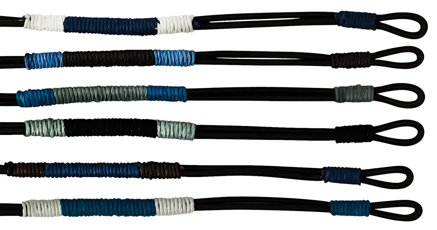 2-Strand Natural Color Hemp Leather Bracelet (D) Assorted ZBR0170-D