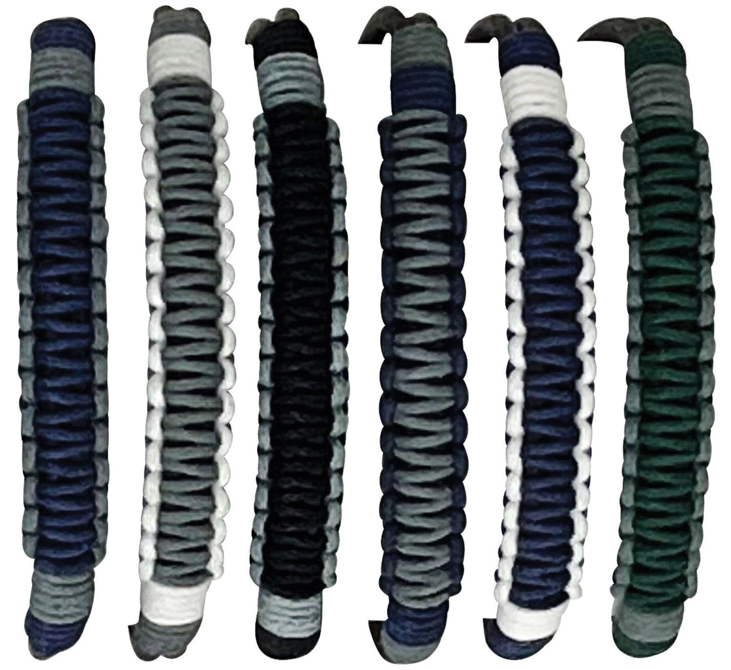 Weave Detail Adjustable Slide Knot Bracelet Assorted ZBR0275