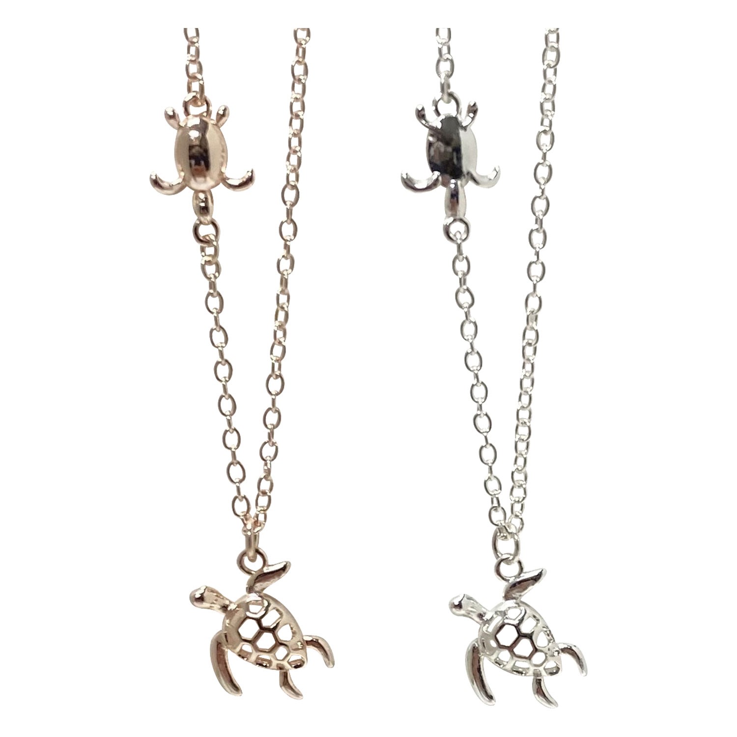 Rose Gold Sea Turtle Necklace with Turtle Pendant Necklace NK2697