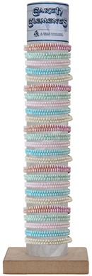 Twist Weave Braided Adj Slide-Knot Bracelet (A) Assorted With Tube & Base