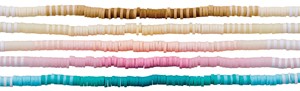 Ombre Color Tone Fimo Necklace Assorted