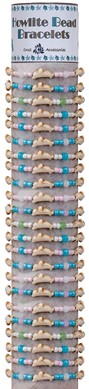 Howlite Dolphin on Slide Knot Bracelet Assorted with Tube & Base