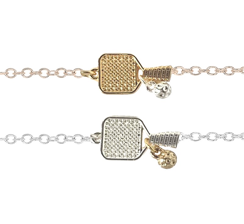 Pickle Ball Pendant Bracelet Assorted BR2687