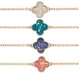 Gold Sparkle Mallory Cross Bracelet Assorted