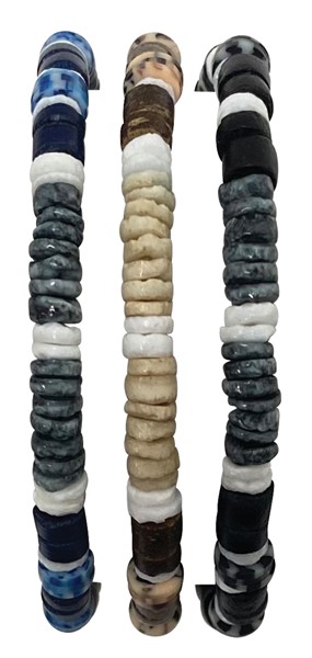 Coco with Dyed Litob Fimo Adjustable Bracelet