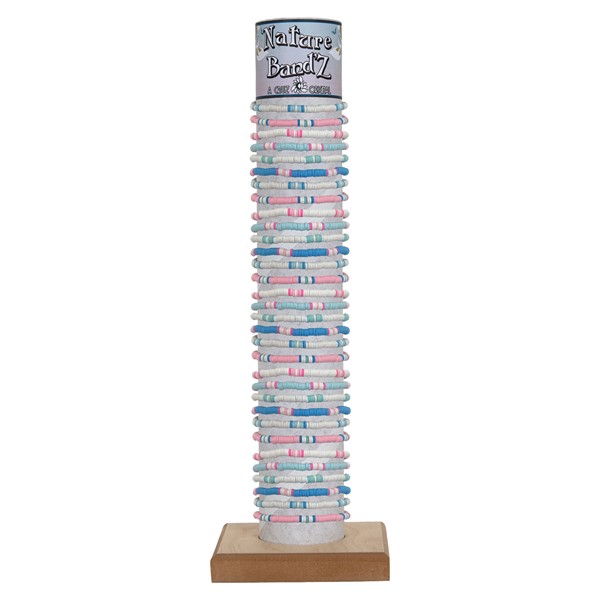 Adjustable Block Pattern Fimo Bracelet with Tube & Base